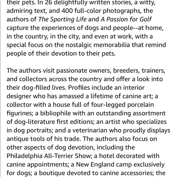 🐶 HOST PICK🐶 9 1/2 x 12 in LIVING WITH DOGS Coffee Table Book - Picture 9 of 12